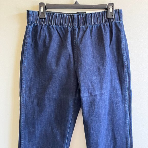 NEW Soft Surroundings‎ Petites Bootcut Full Length Jeans Leggings Size 10 Petite - Picture 3 of 9